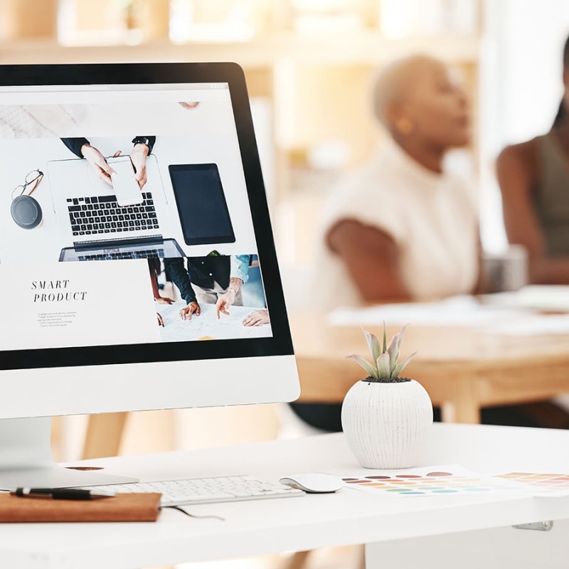 Criação de website imagem