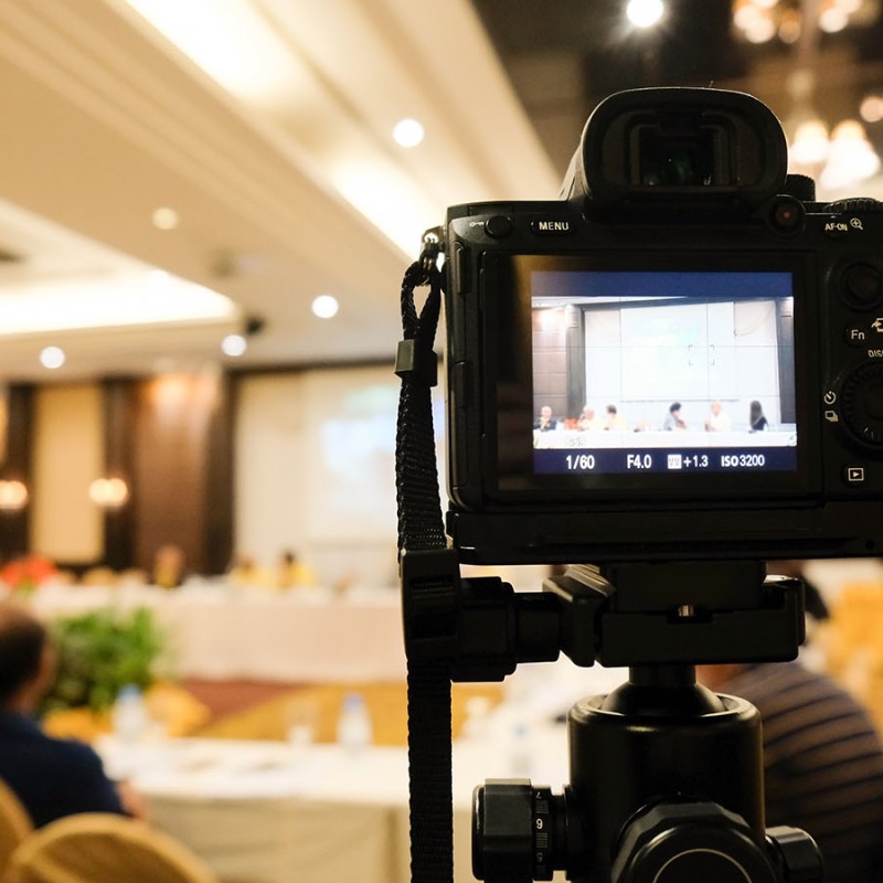 Cobertura de evento em fotografia