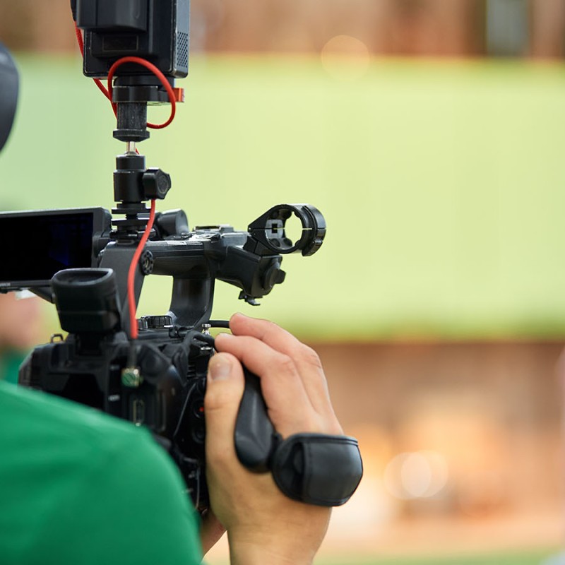Cobertura de evento em vídeo