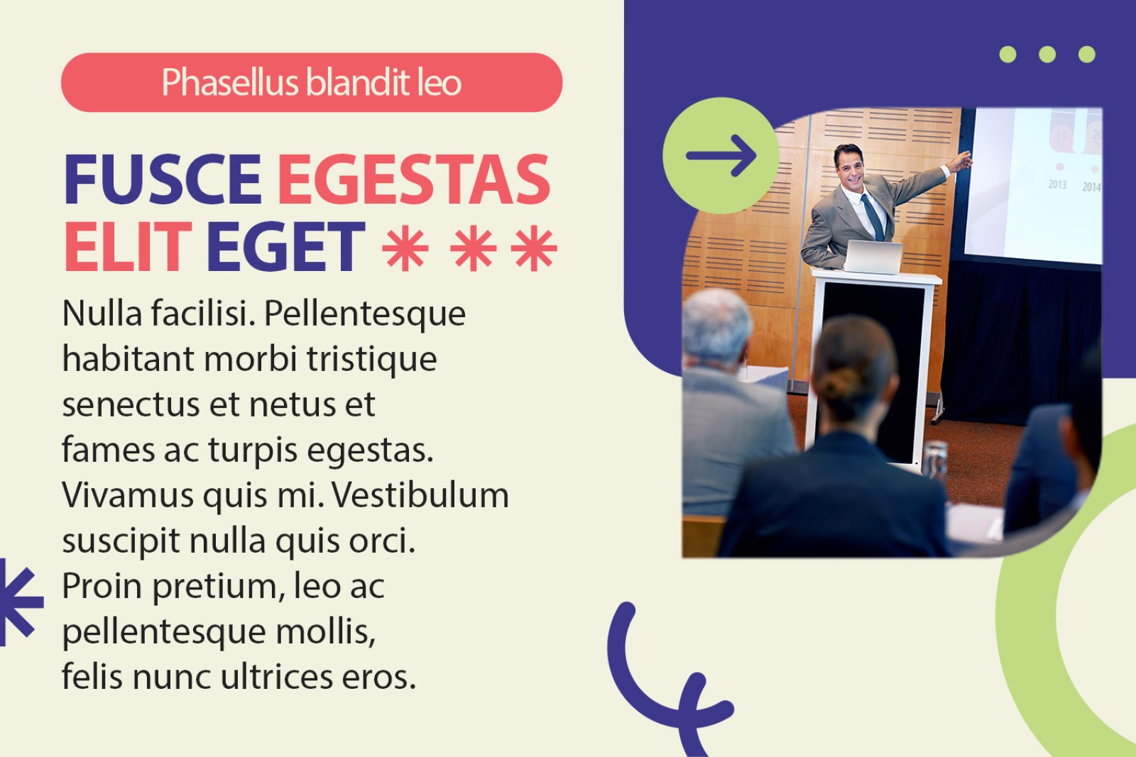 Fusce egestas elit eget